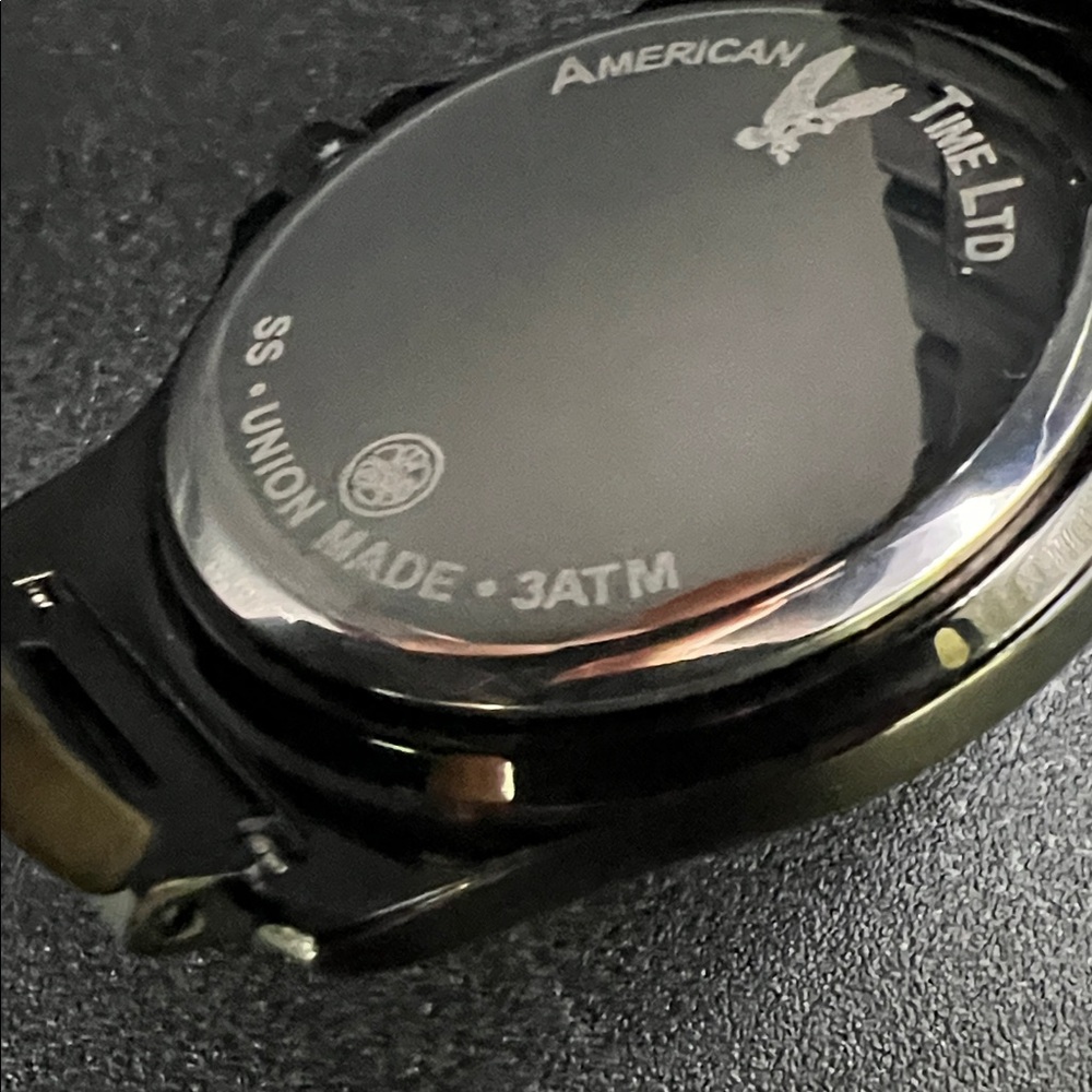 Retiree IBEW 292 Black Stainless Watch - Picture 9 of 10